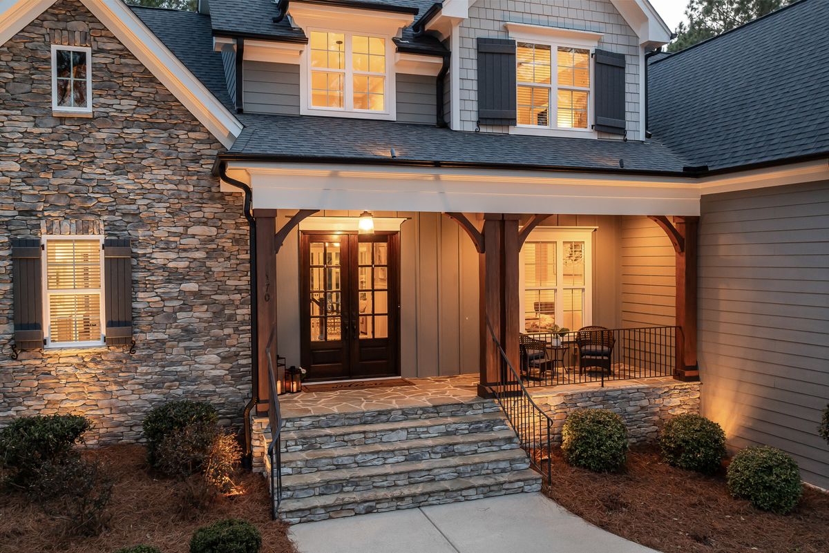 Richmond, VA home exterior with newly installed replacement windows